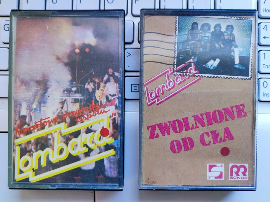 LOMBARD- koncertowe przygody zespołu, ZWOLNIONE OD CŁA -2 kasety audio