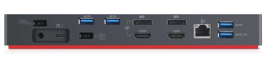 Док-станция Lenovo ThinkPad Thunderbolt 3 Dock Gen 2
