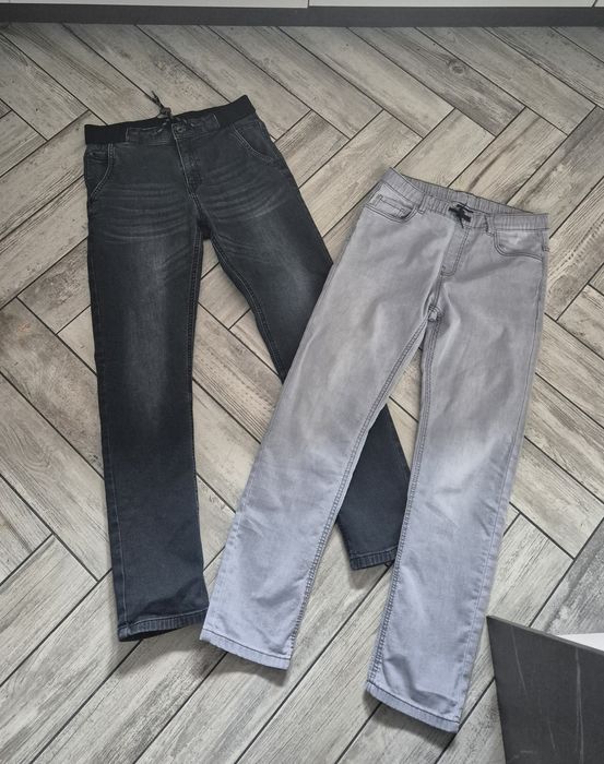 NAKUTAVAKE jeansy chłopięce 160/166cm