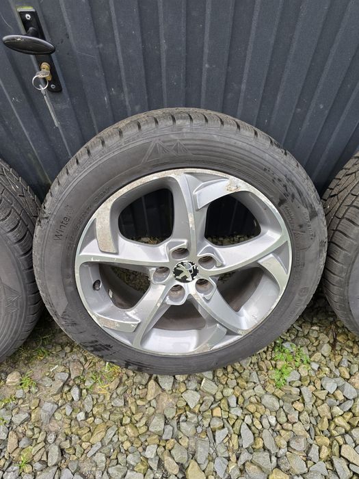 Alufelgi komplet 215/55/17 peugeot 4x108