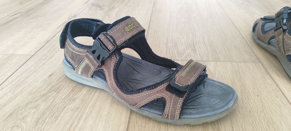 Sandały ecco 43 28cm wkładka skóra