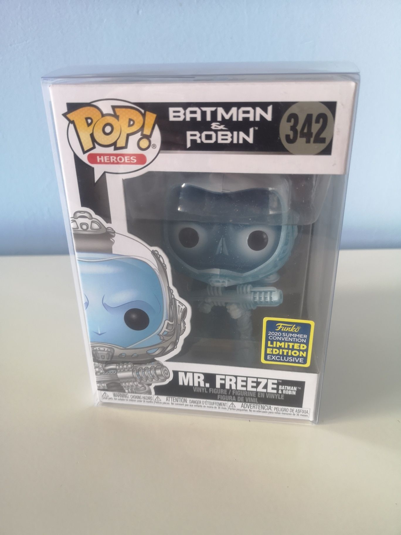 Funko Pop! Mr. Freeze DC Batman & Robin Glitter 2020 Exclusive 10/10