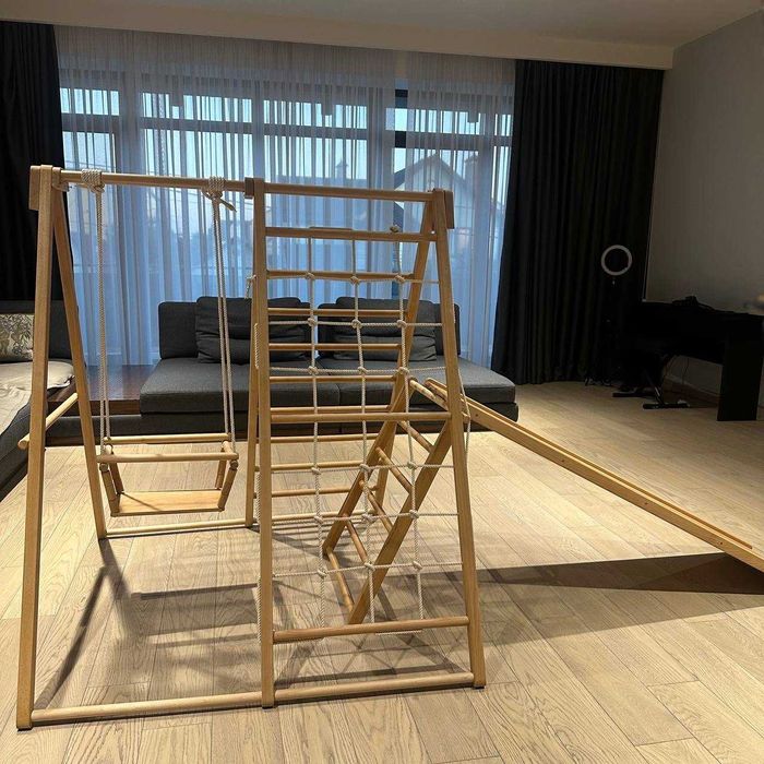 Детский спортивный комлекс, горка, качелька