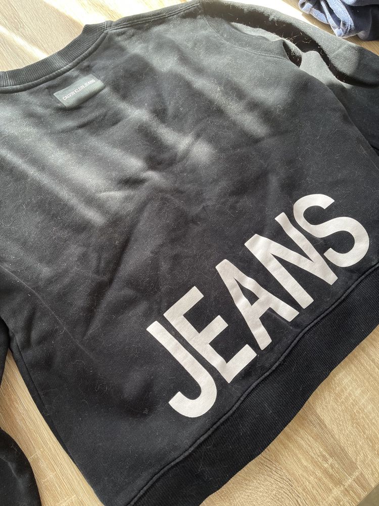 3 markowe bluzy - DKNY, Tommy Hilfiger, Calvin Klein - M