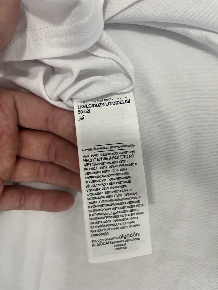 Koszulka Under Armour męska biała L – nowa z metką