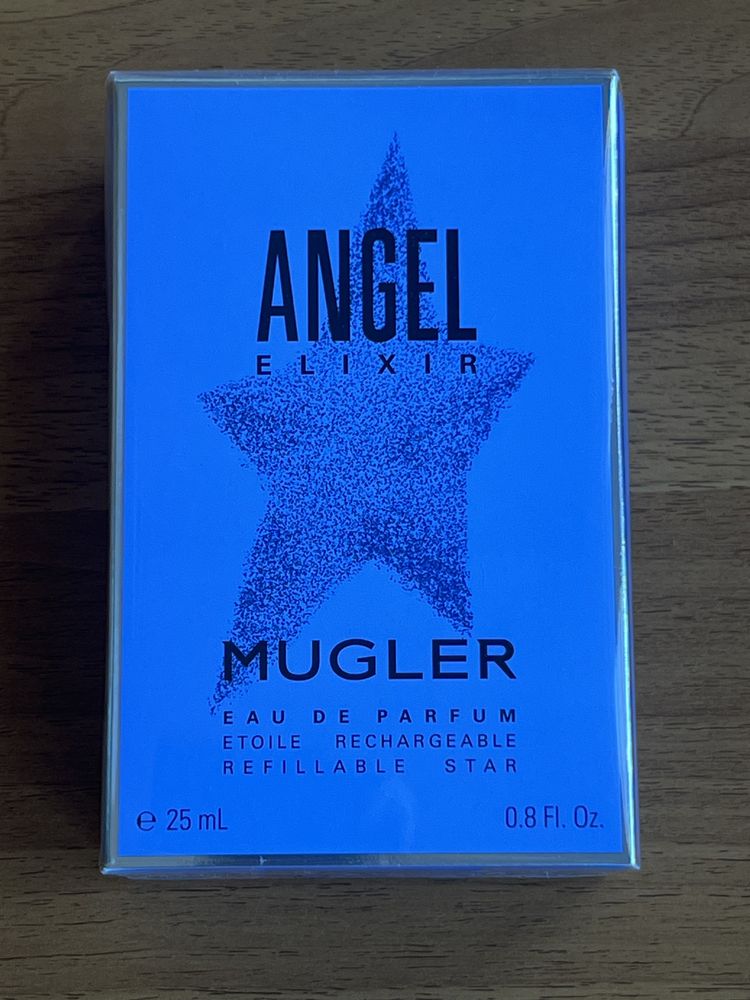 Perfume Angel Mugler com lemco de seda Mugler