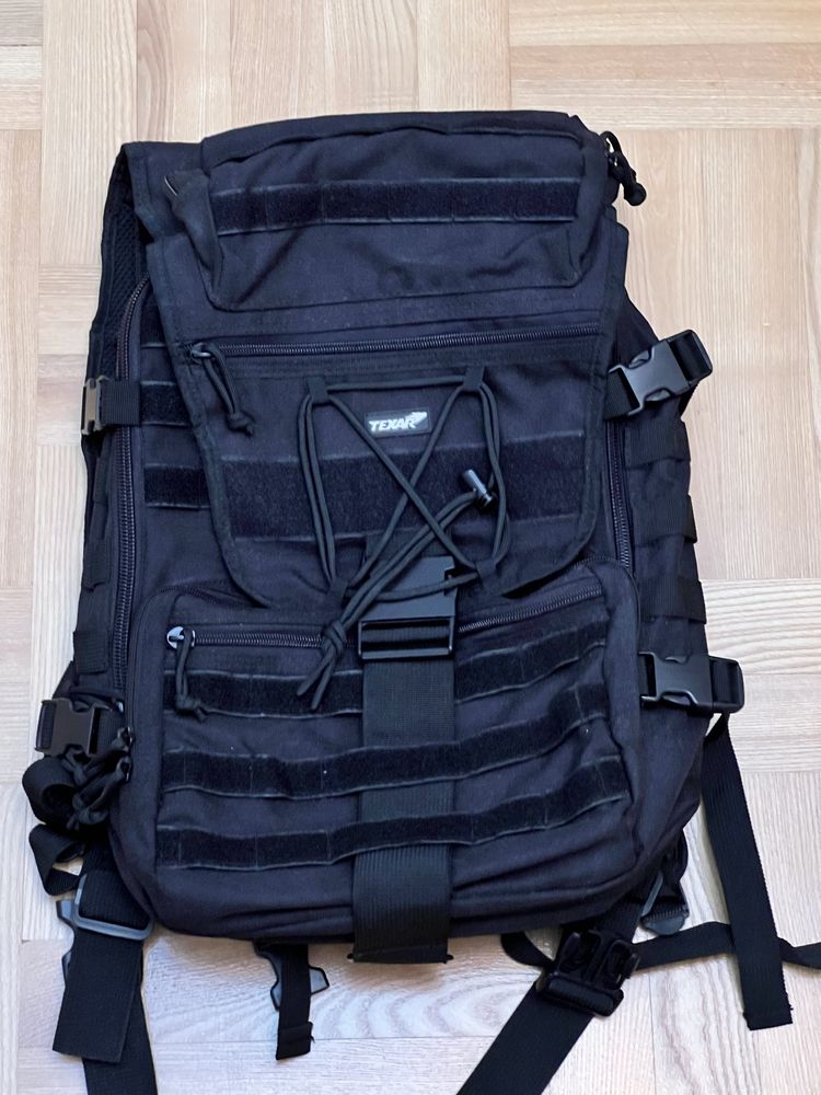 Plecak Texar 35l czarny - jak nowy, nieużywany
