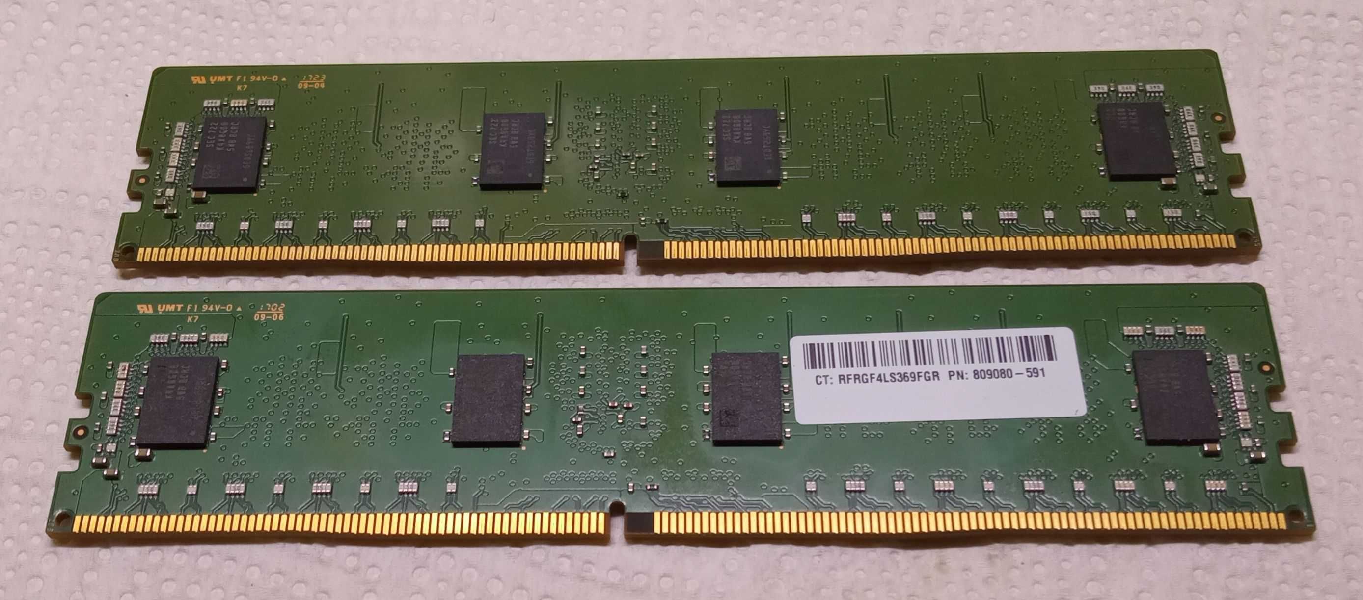 Pamięć Ram 16GB DDR4 Samsung 1Rx8 2400T-RE0-11-DC0 2x8GB