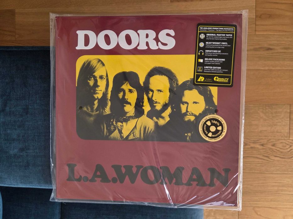 The Doors: L.A. Woman (1971/2020) (2LP, 45 RPM, Gatefold, Black Vinyl)