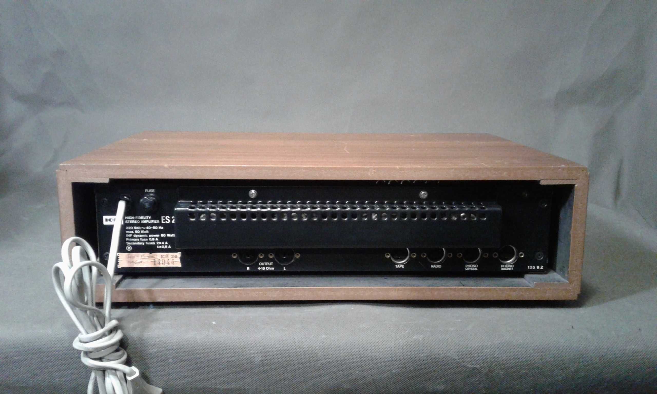 KLEIN HUMMEL ES 20,wzmacniacz stereo