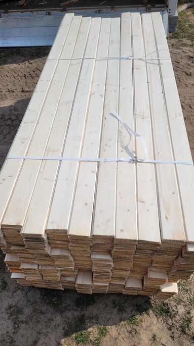 DESKA ELEWACYJNA szalówka podbitka boazeria pióro-wpust ŚWIERK