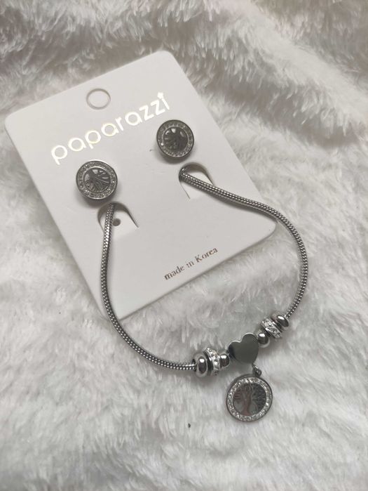 Komplet biżuterii Drzewko szczęścia Cyrkonie