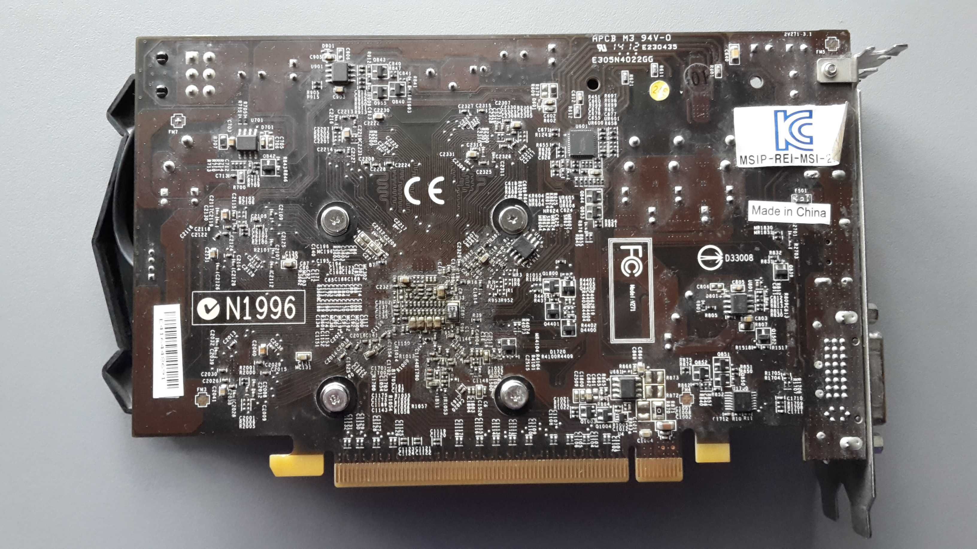 Відеокарта MSI R7 200 1Gb GDDR5 128bit DVI HDMI