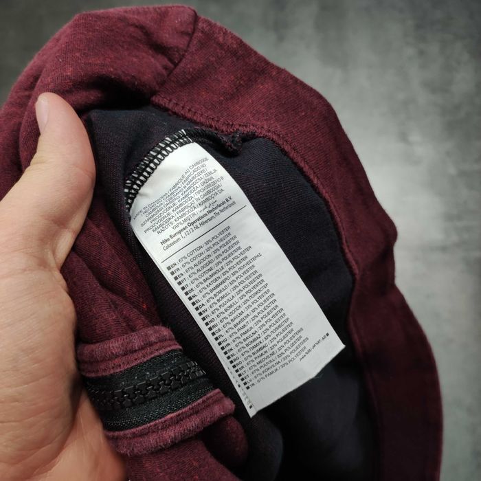 DAMSKA Bluza z Kapturem Rozpinana Hoodie Drill Nike Tech Fleece Logo