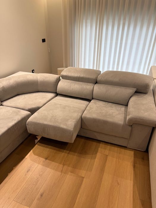 Sofá modular de canto 5 lugares