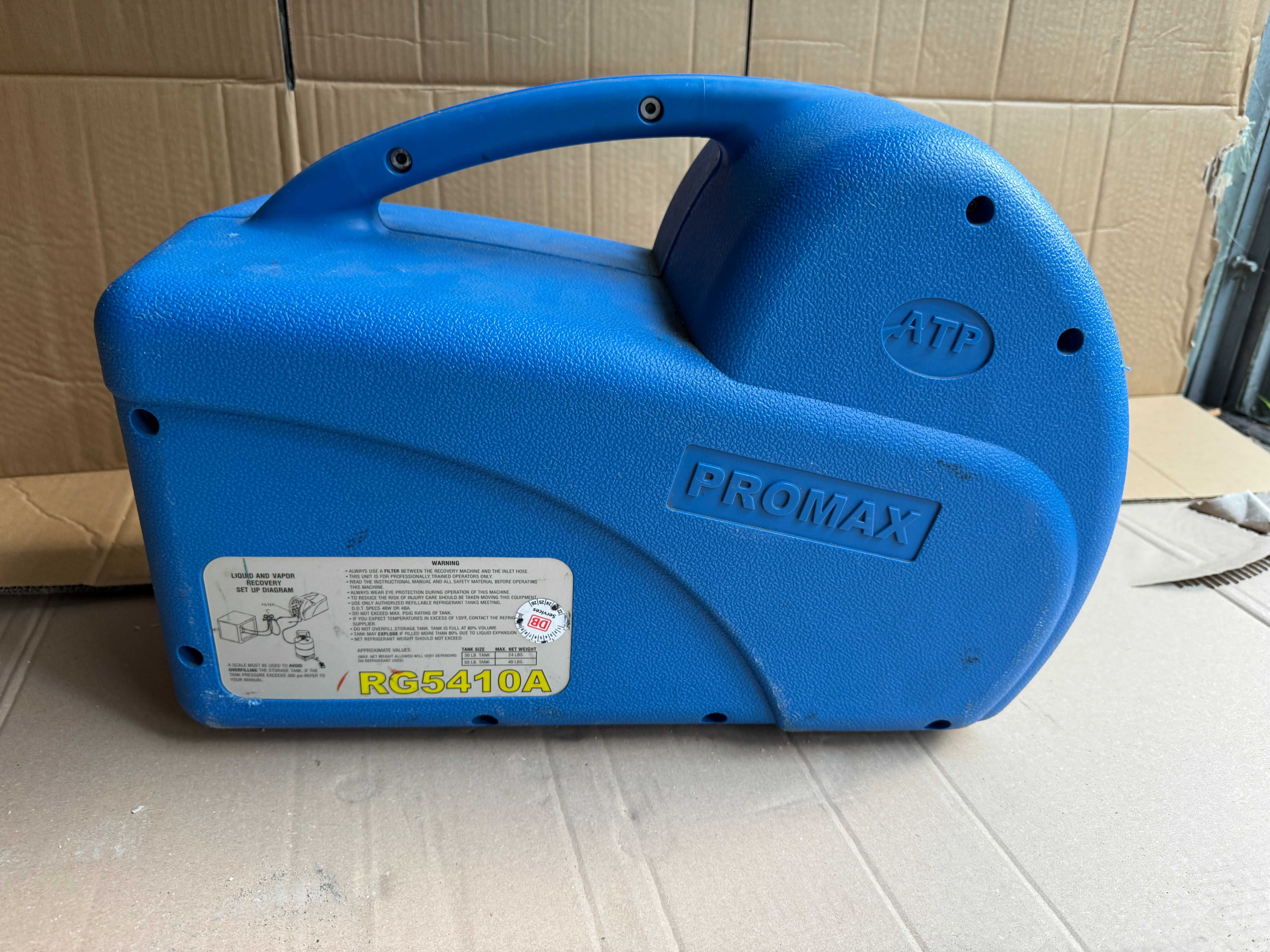 Stacja odzysku czynnika chłodniczego Promax RG5410A