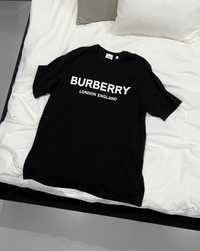 Czarna koszulka BURBERRY unisex
