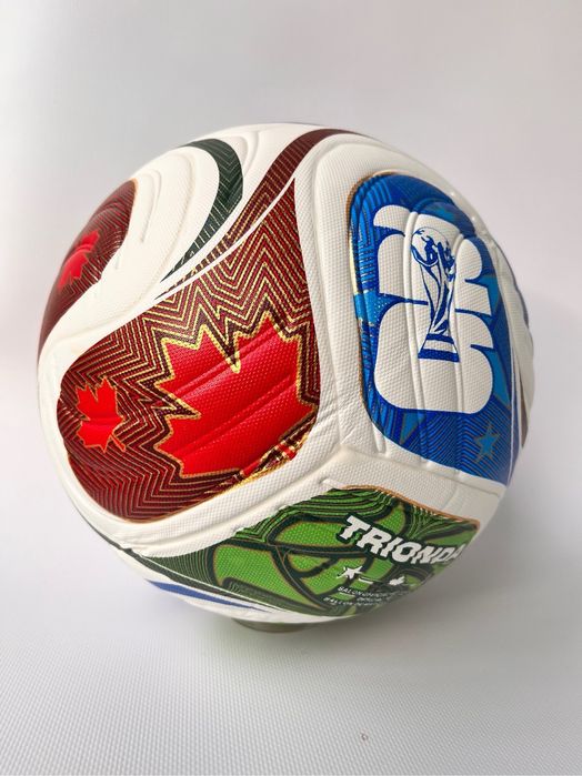 Футбольний мʼяч Trionda, новий  мʼяч Чемпіонату з Футболу 2026, size5.