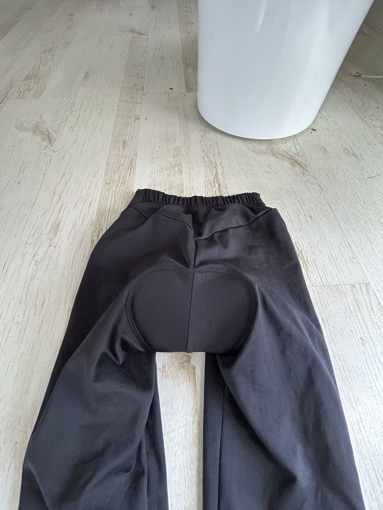 Spodnie rowerowe usztywniane legginsy BTwin r S 36