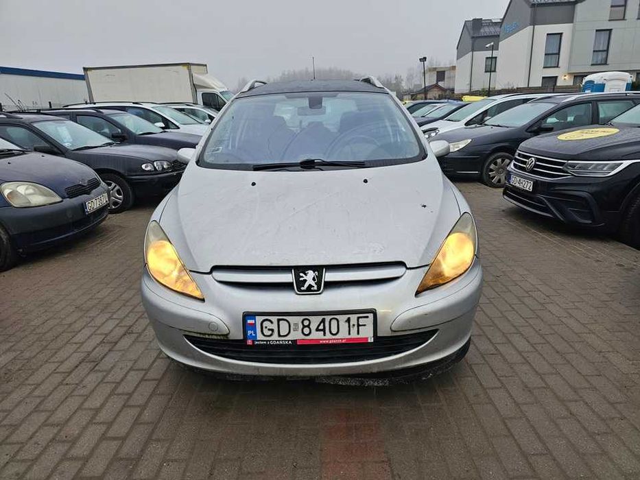 Peugeot 307/opony zimowe/7osobowy/2.0 diesel/136KM/okazja/2002R
