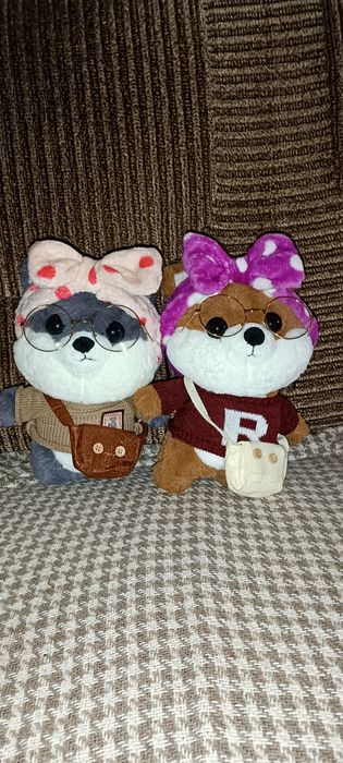 Лалафанфан Собачка хаски 30 см LaLaFanFan