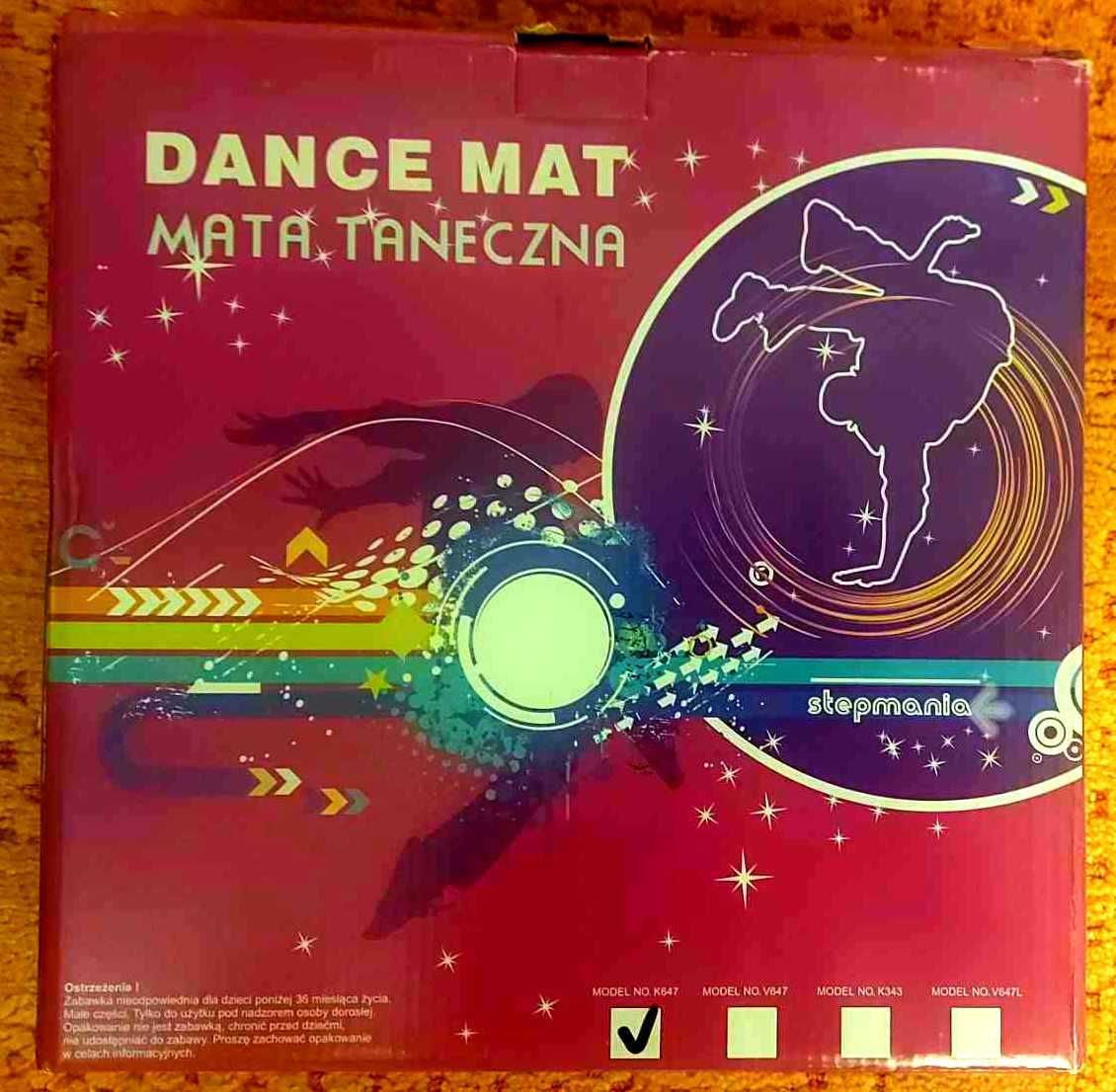 Mata do tańczenia  USB/TV MENU PL STEPMANIA