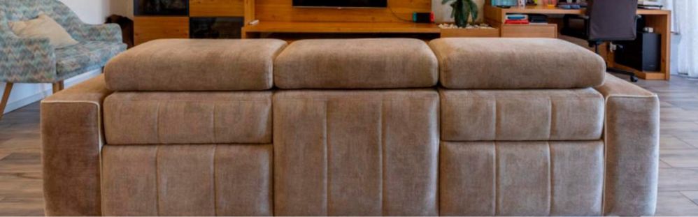 Sofa electrico anti-manchas e riscos