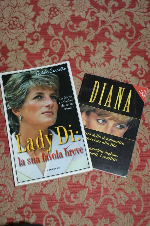 Książki księżna Diana język włoski Lady Di Diana książka po włosku