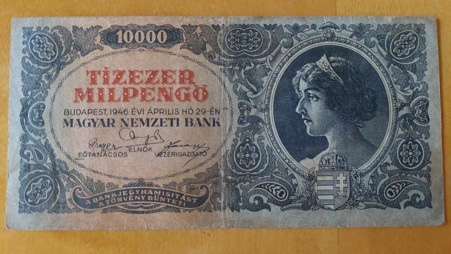 Węgry 10.000 Pengo 1946