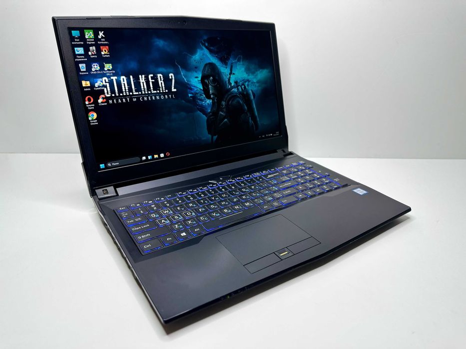 Ігровий Clevo N850EJ, i7-8750H, 16Gb, SSD256+500, GTX1050 4Gb, FHD IPS