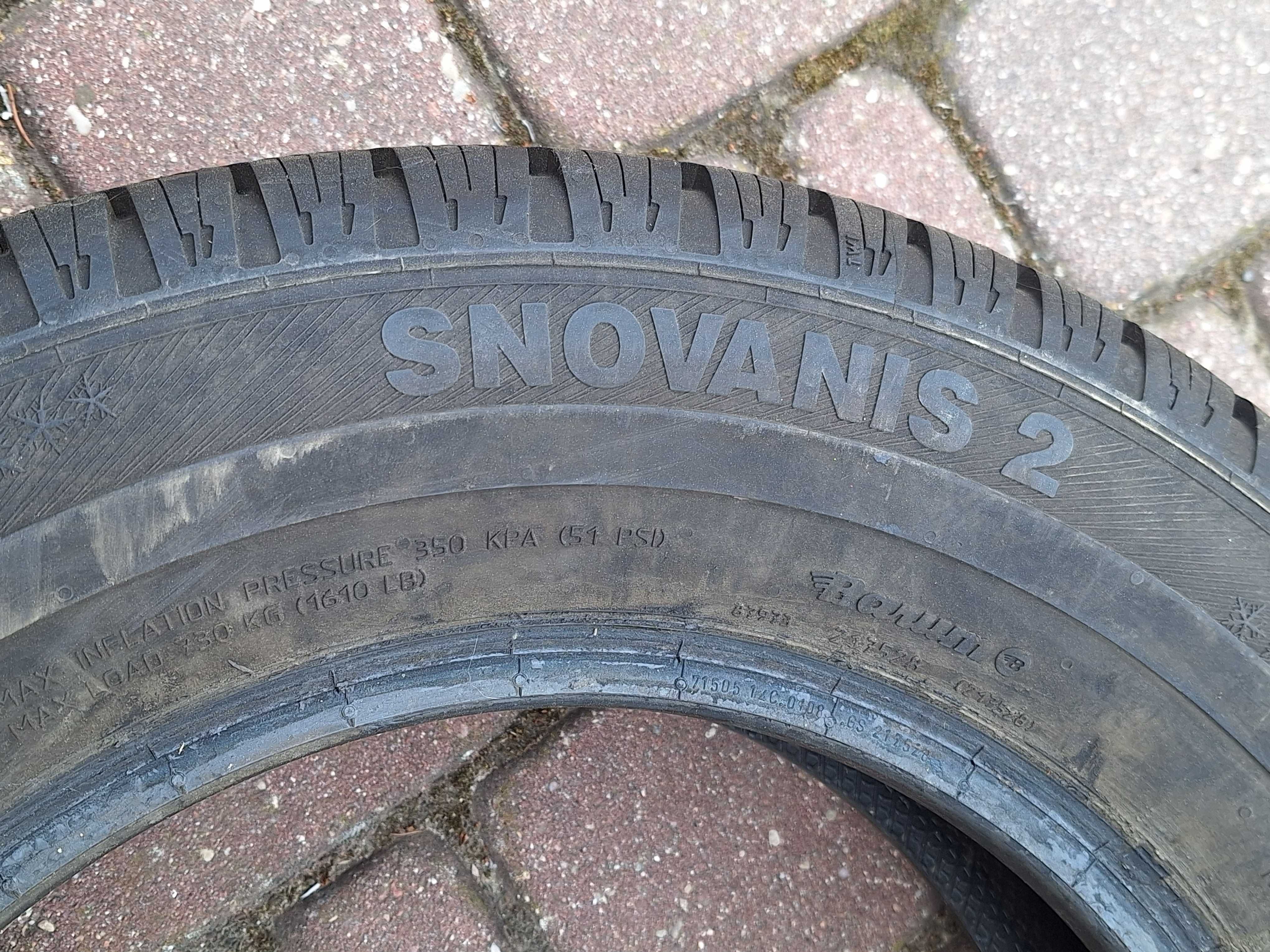 Sprzedam opony zimowe 195/70R15 2 sztuki