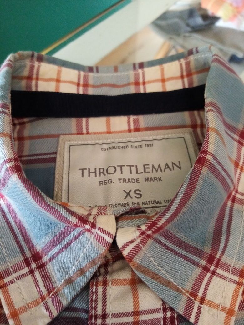 2 pares de camisas algodão, Throttleman e Springfield