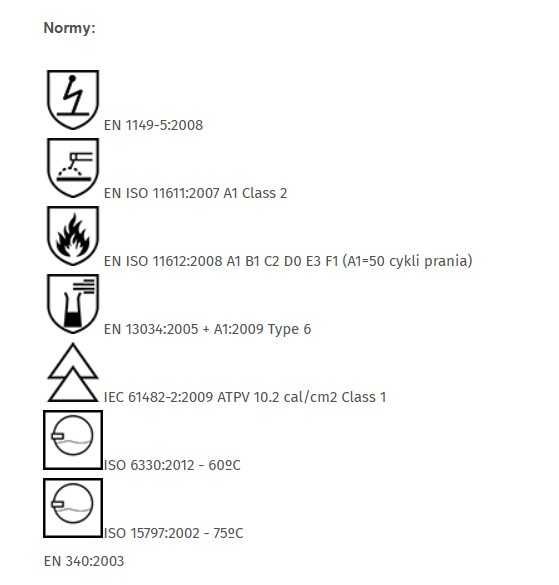 KOMBINEZON ROBOCZY trudnopalny SPAWACZ rusztowania marki ROOTS