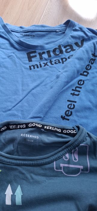 Bluzki chlopiece 170 reserved