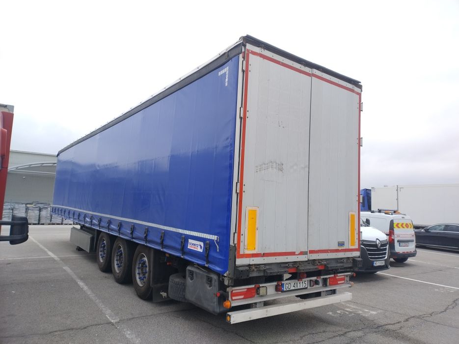 Naczepa firanka Schmitz , nowa plandeka