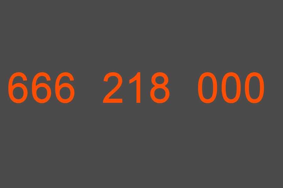 Złoty NUMER TELEFONU sprzedam