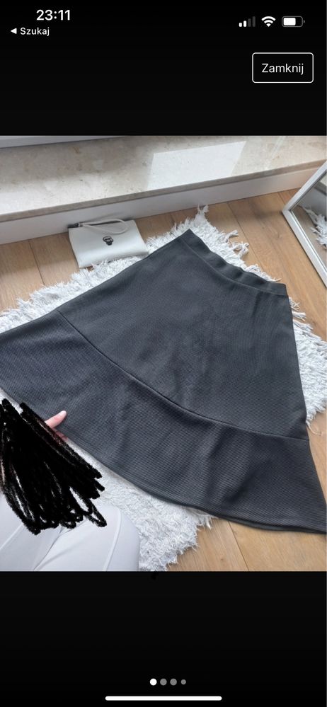 Spódnica czarna H&M rozmiar S