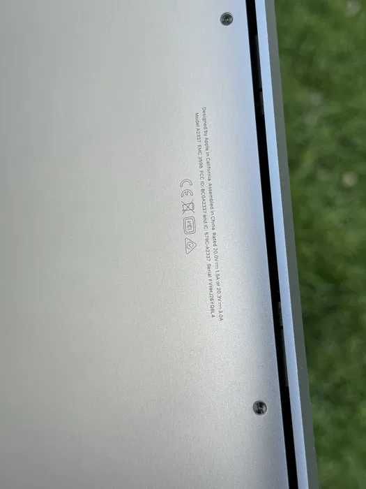 Macbook Air M1 2020, 8/256/98% як новий, на гарантії Apple care+