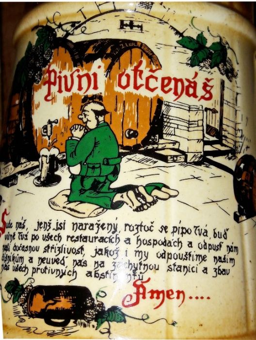 Пивная Кружка Керамика Чехословакия