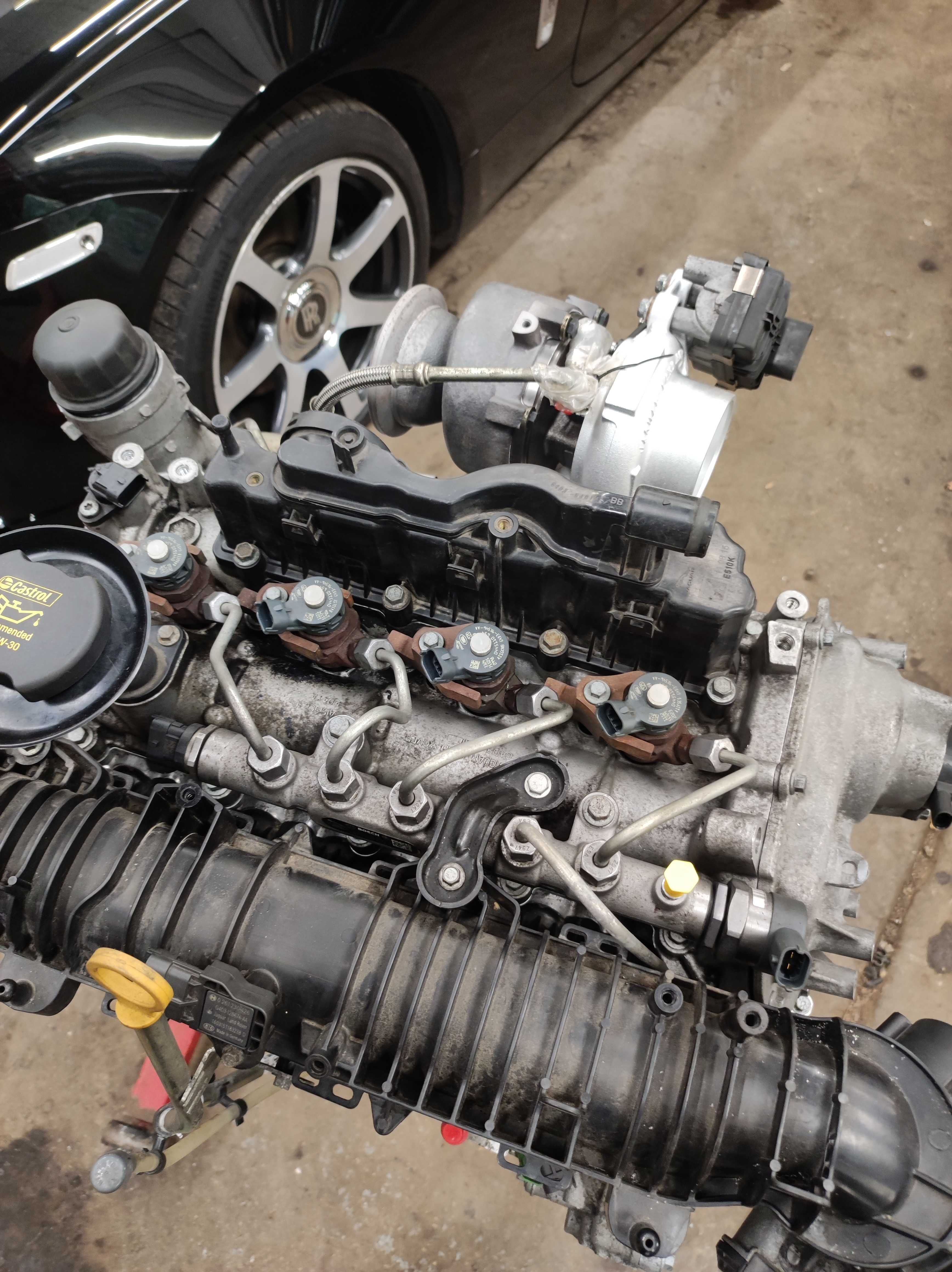 Regeneracja odbudowa silnika Jaguar, Range Rover 204DTD.  2.0 Ingenium