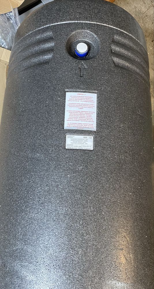Poziomy wymiennik c.w.u boiler na ciepłą wodę 120L