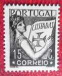 Selos Portugal 1931-Lusíadas $15 c. Af/Mundifil nº 517 novo