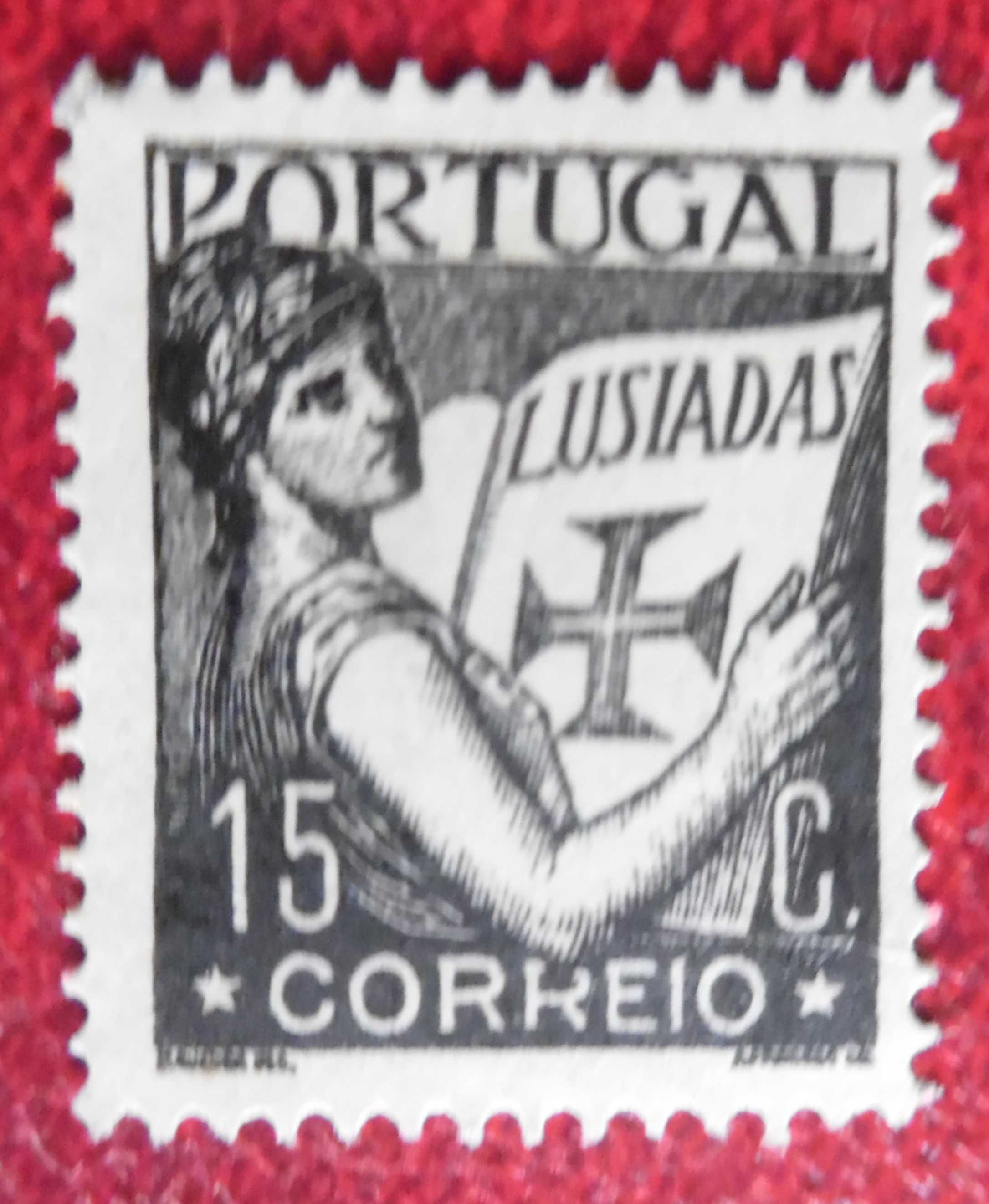 Selos Portugal 1931-Lusíadas $15 c. Af/Mundifil nº 517 novo