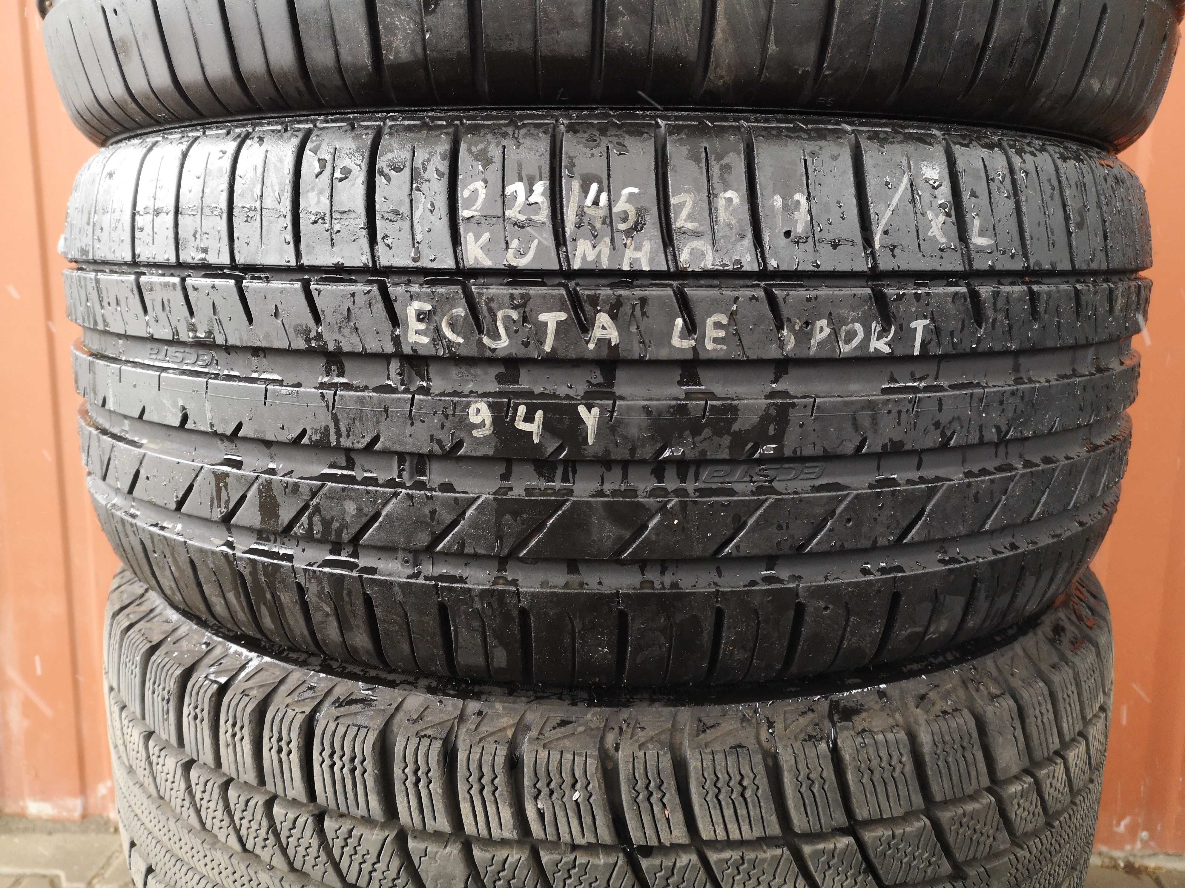 225/45 ZR17 94Y - Kumho Ecsta Le Sport (2 sztuki)