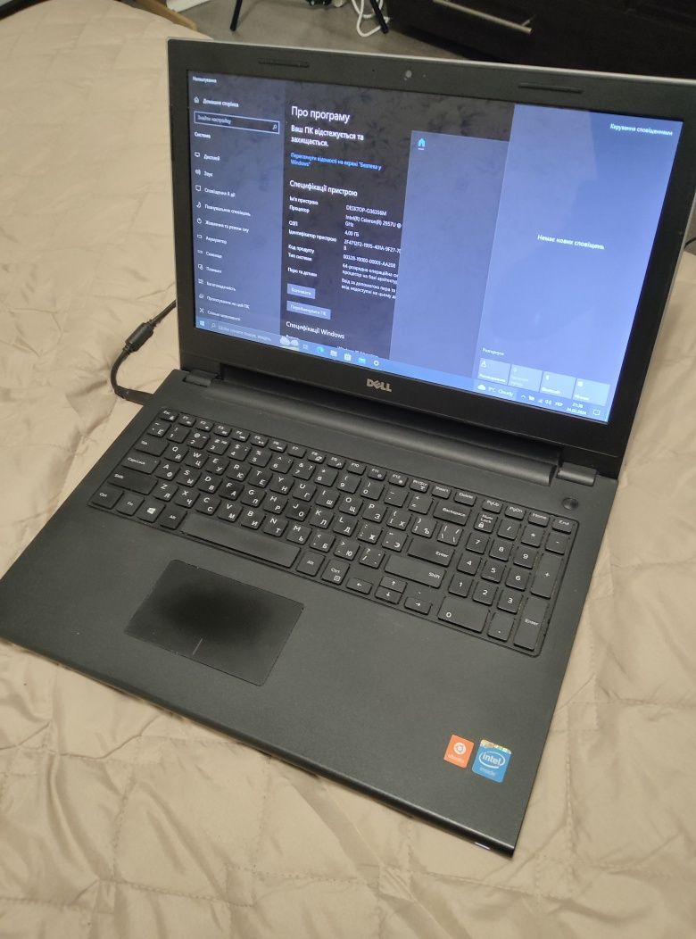 Продам ноутбук Dell inspiron 15 3878