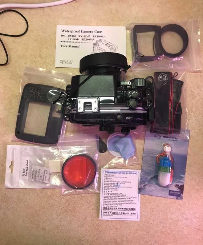 Водонепроникний корпус Sea Frogs SF-RX100V для камер Sony RX100