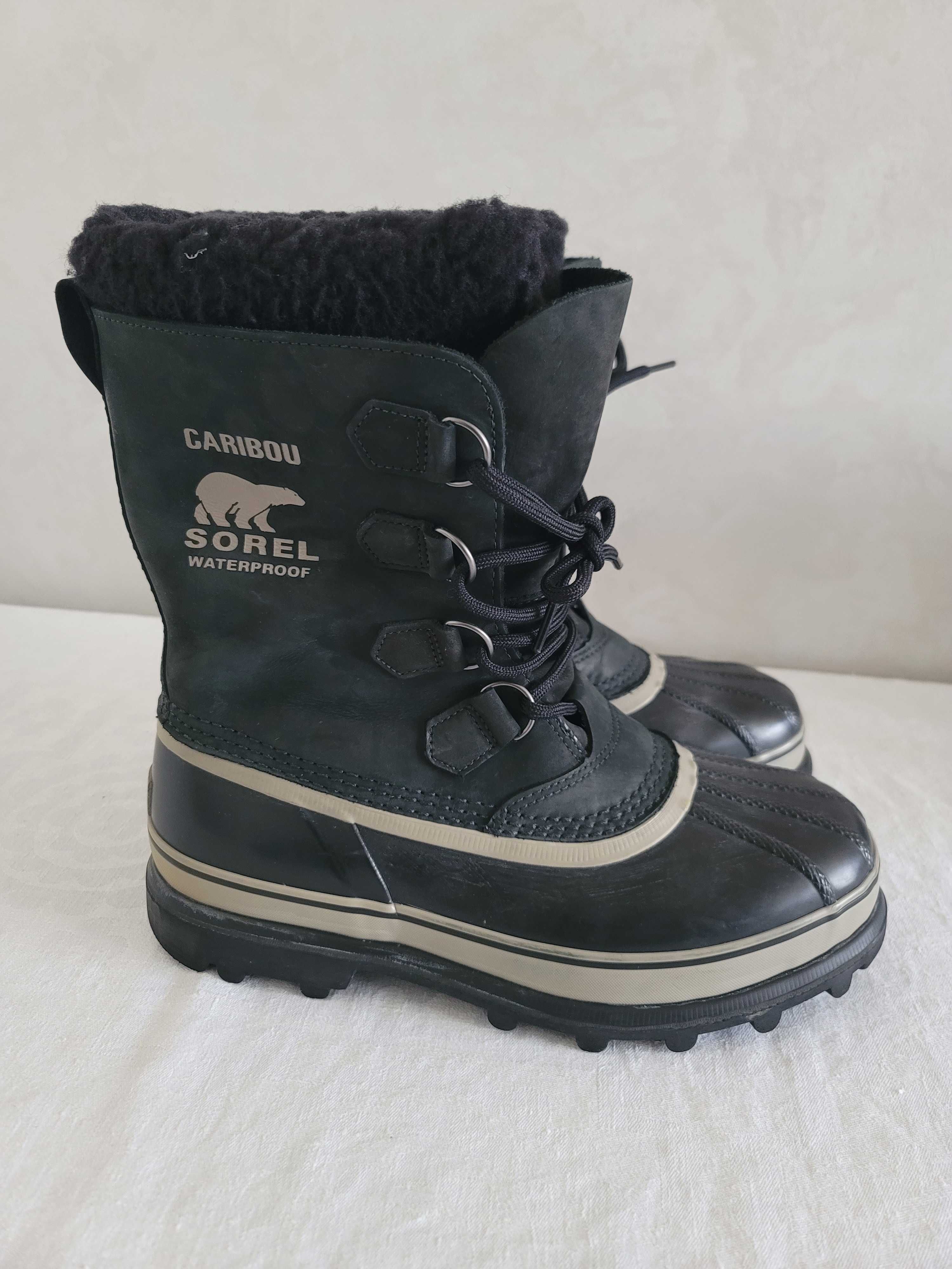 Зимові чоловічі термо сапоги снігоходи Sorel waterproof size 43/28