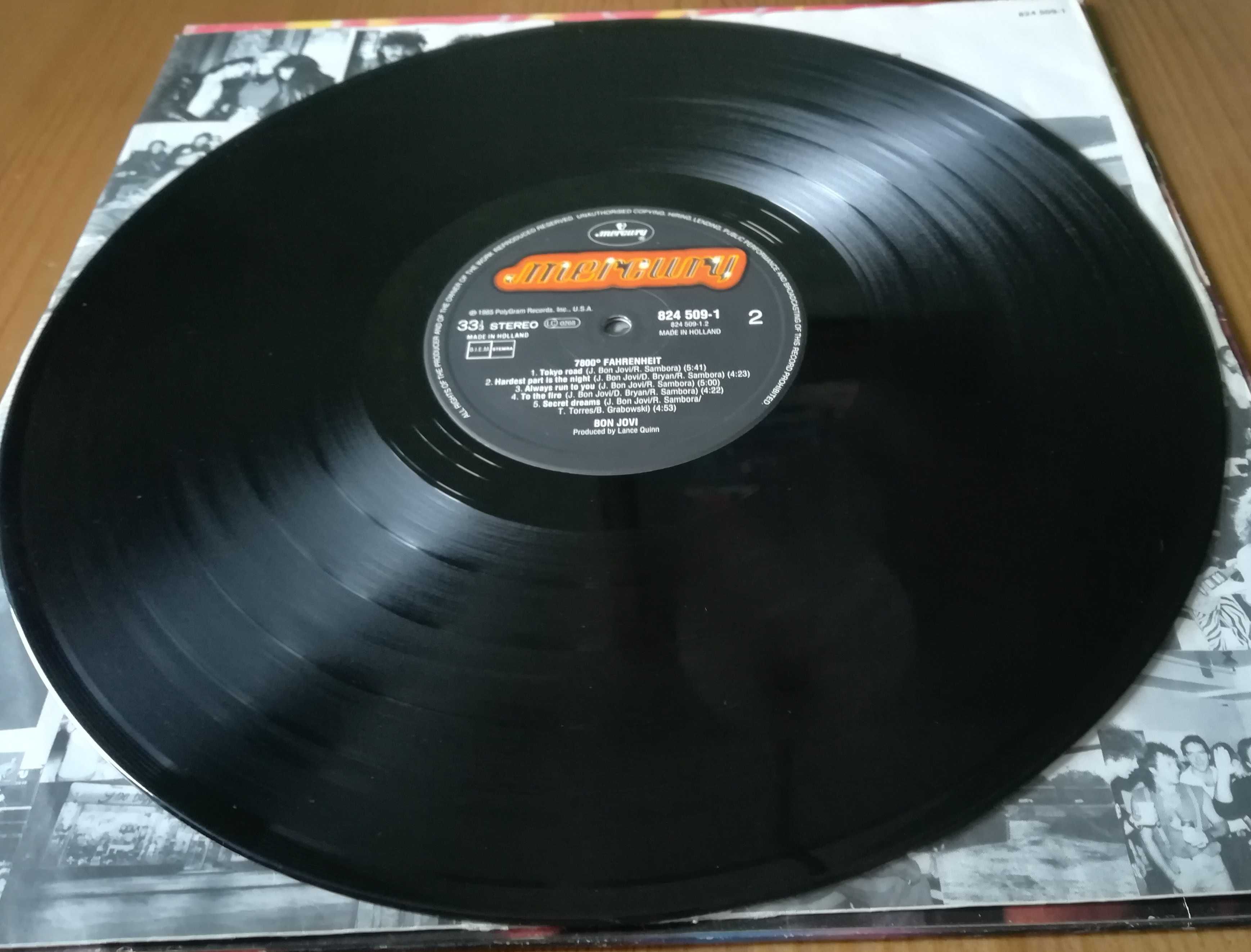 Bon Jovi - 7800 Fahrenheit - płyta winylowa