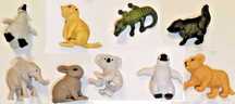 Zestaw 9 figurek z serii baby kinder natoons.