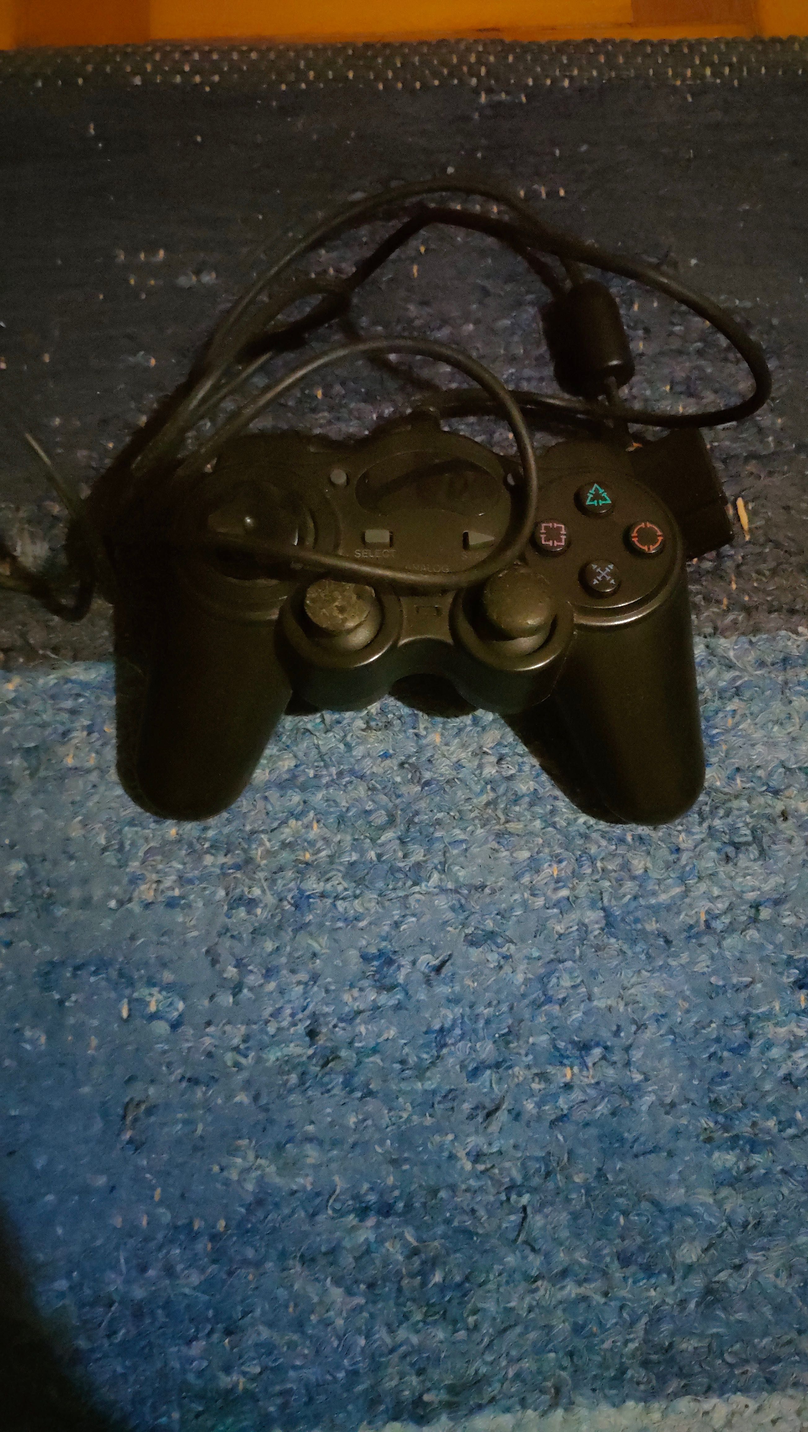 PlayStation 2 Slim + 4 comandos + Multitap + cabos — pack retro